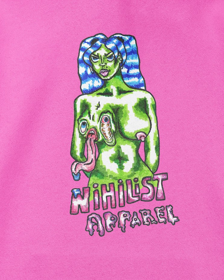 Miss Mutant Hoodie Nihilistapparel Pink